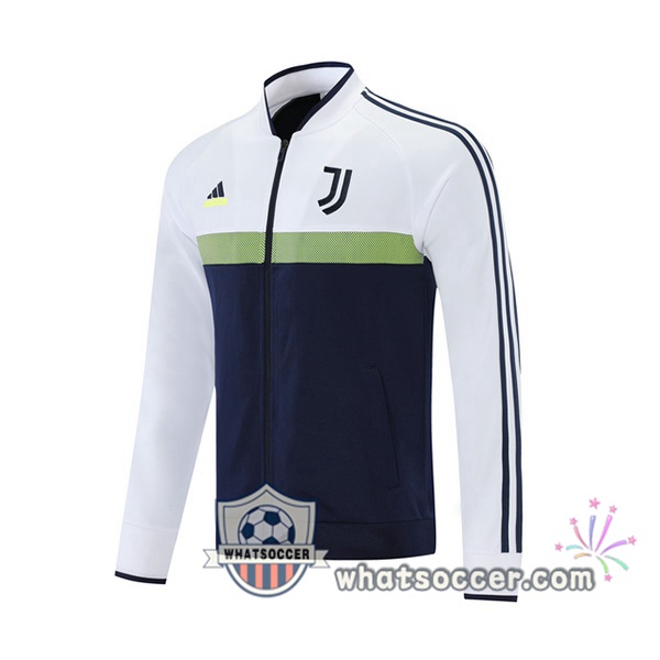 Juventus White Blue Royal Soccer Jacket 2021-2022