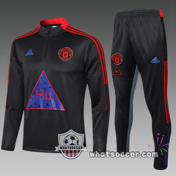 Manchester United Kids Gray Tracksuit 2021-2022