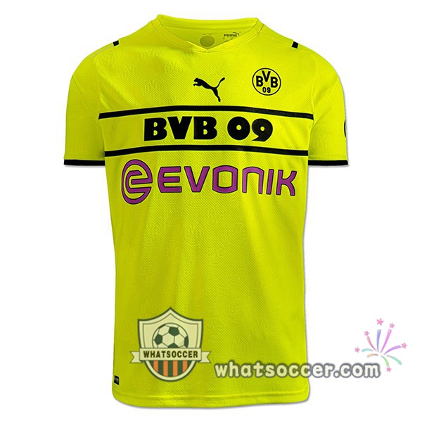 Dortmund BVB CUP Yellow Soccer Jerseys 2021-2022