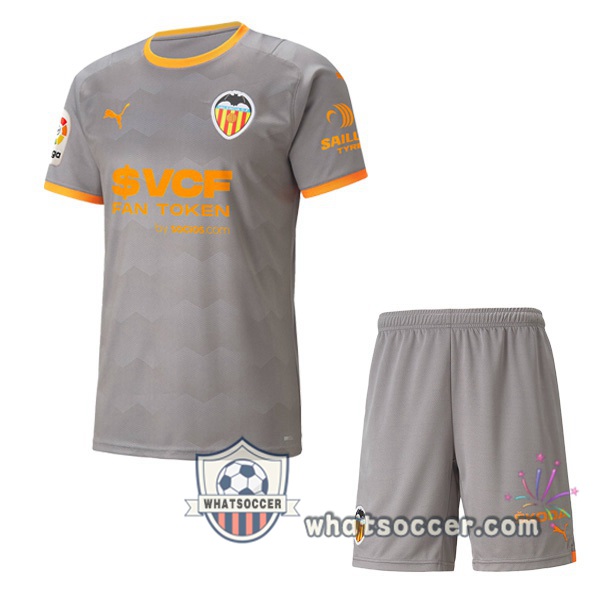 Valencia CF Kids Fourth Soccer Jerseys 2021-2022