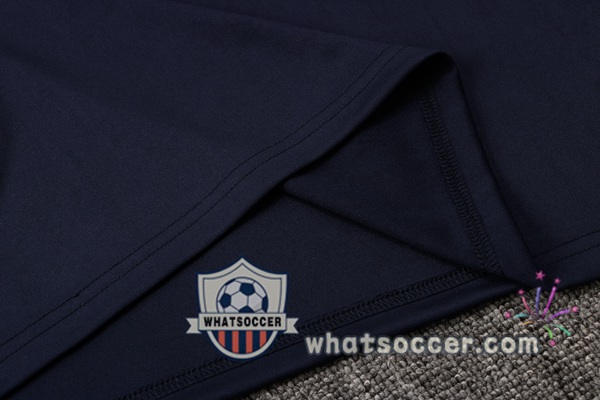 Training Polo Manchester City + Pants Blue Royal 2021-2022