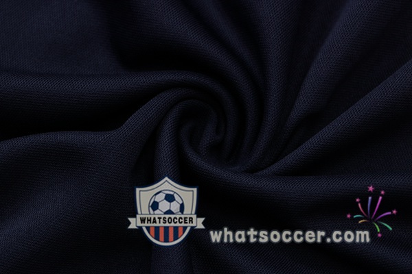 Training Polo Manchester City + Pants Blue Royal 2021-2022