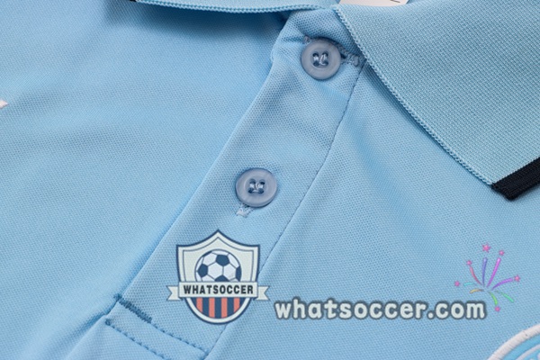 Training Polo Manchester City + Pants Blue 2021-2022