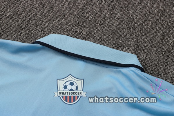 Training Polo Manchester City + Pants Blue 2021-2022