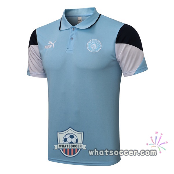 Training Polo Manchester City Blue 2021-2022