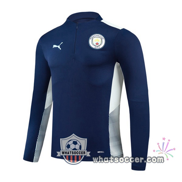 Manchester City Blue Soccer Sweater 2021-2022