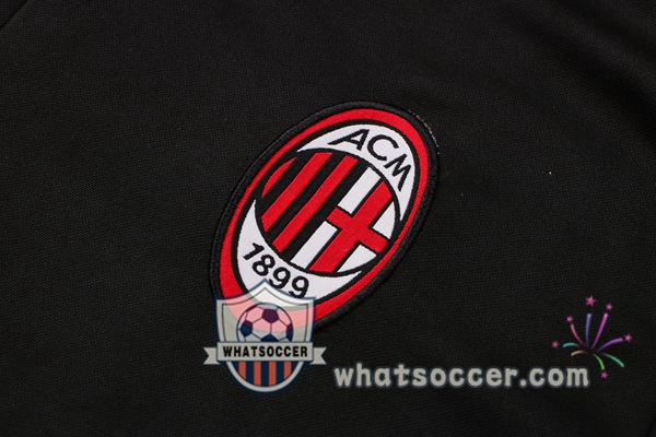 AC Milan Black Tracksuit 2021-2022