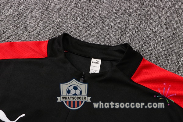 AC Milan Black Tracksuit 2021-2022