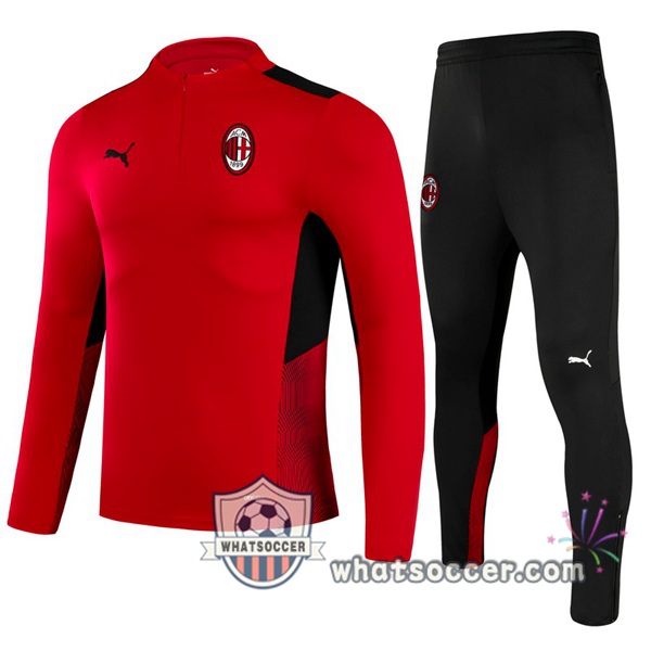 AC Milan Red Tracksuit 2021-2022