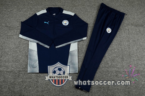 Manchester City Blue Tracksuit 2021-2022