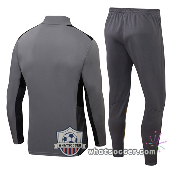 Dortmund BVB Gray Tracksuit 2021-2022