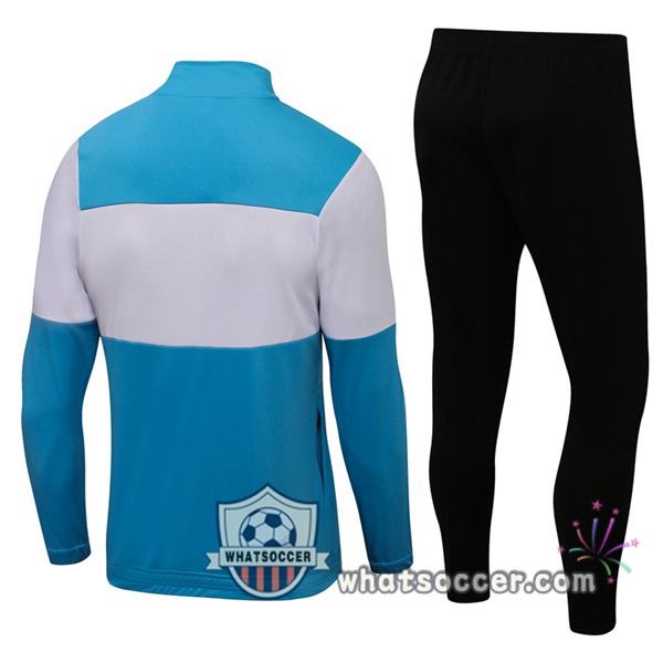 Marseille OM Blue White Training Jacket 2021-2022
