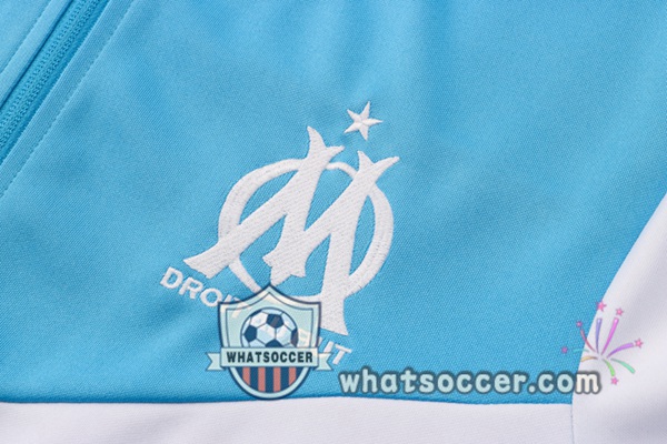 Marseille OM Blue White Training Jacket 2021-2022