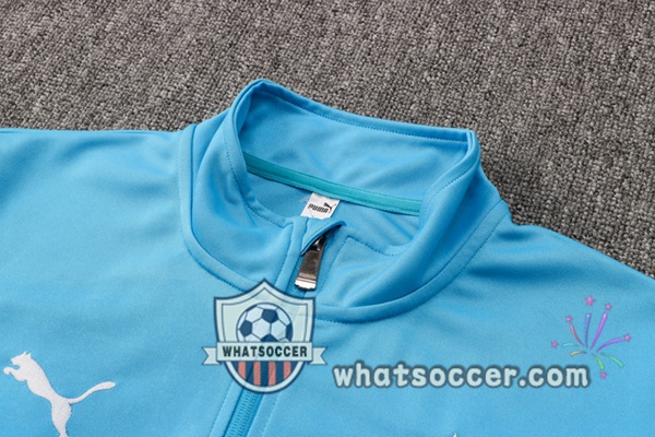Marseille OM Blue White Training Jacket 2021-2022