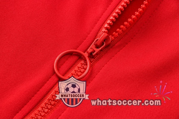 AC Milan Red Hooded Jacket 2021-2022