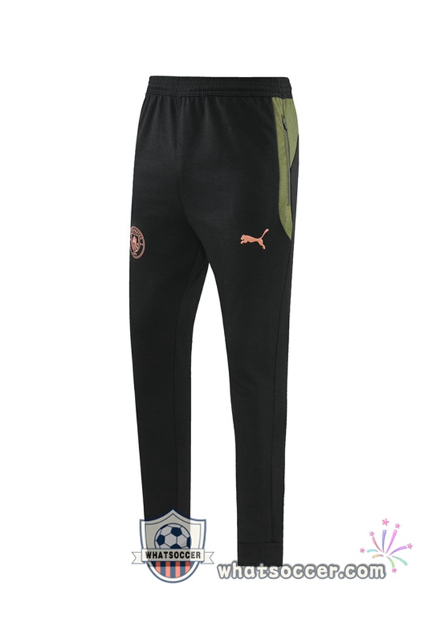 Manchester City Green Black Hooded Jacket 2021-2022