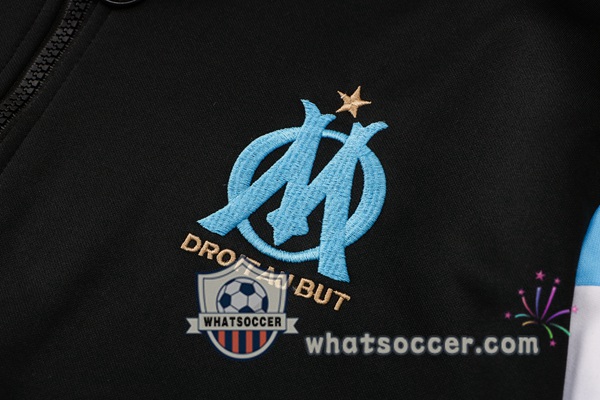 Marseille OM Black Hooded Jacket 2021-2022