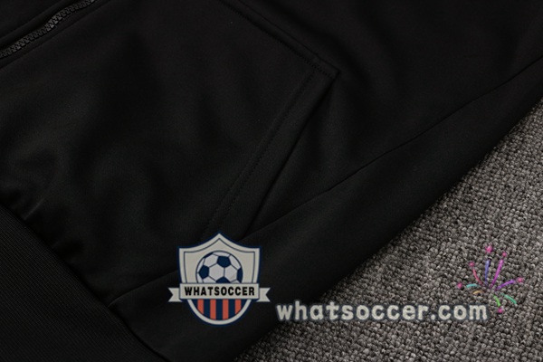 Marseille OM Black Hooded Jacket 2021-2022