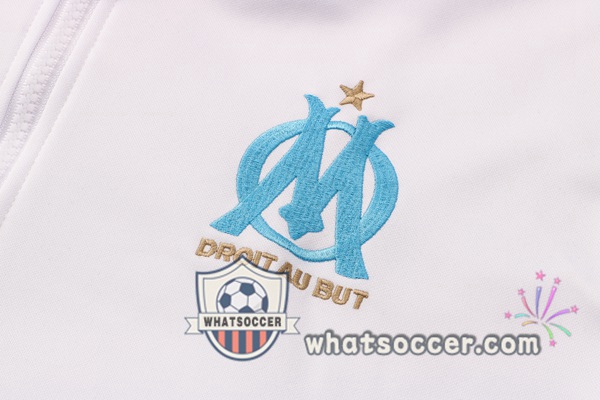 Marseille OM White Hooded Jacket 2021-2022