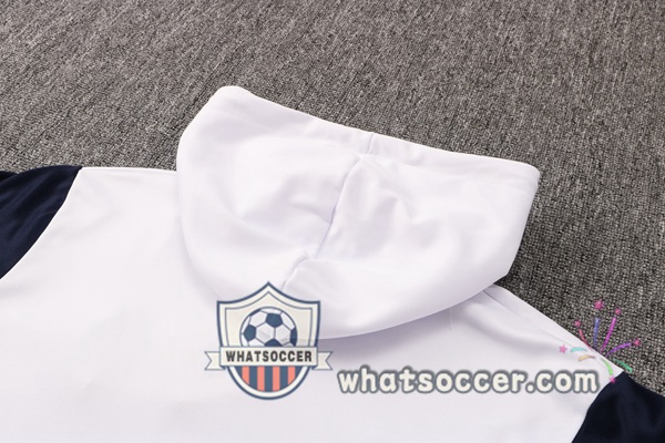 Marseille OM White Hooded Jacket 2021-2022