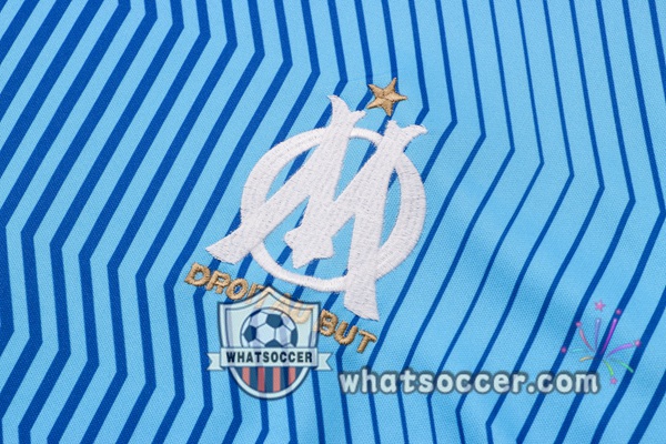 Marseille OM Training T-Shirt + Pants Blue 2021-2022