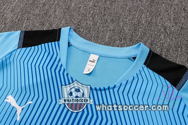 Marseille OM Training T-Shirt + Pants Blue 2021-2022