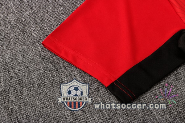 AC Milan Training T-Shirt + Pants Red 2021-2022