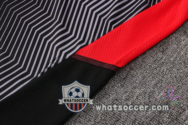AC Milan Training T-Shirt + Pants Black 2021-2022