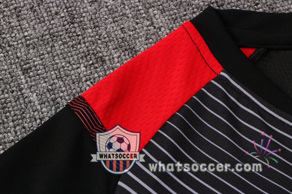 AC Milan Training T-Shirt + Pants Black 2021-2022