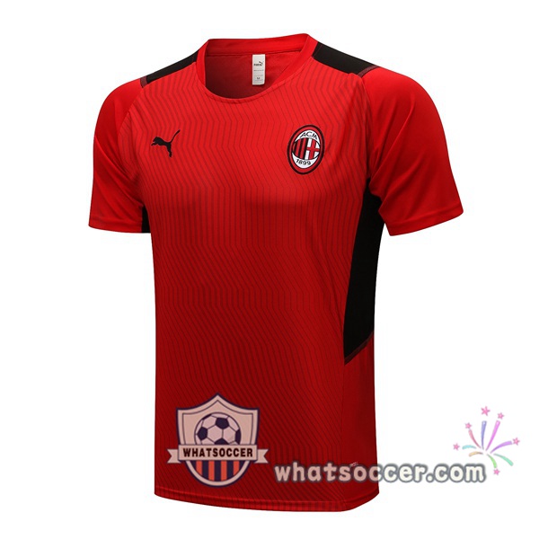 AC Milan Red Training T-Shirts 2021-2022