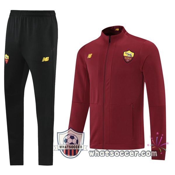 AS Roma Red Training Jacket 2021-2022