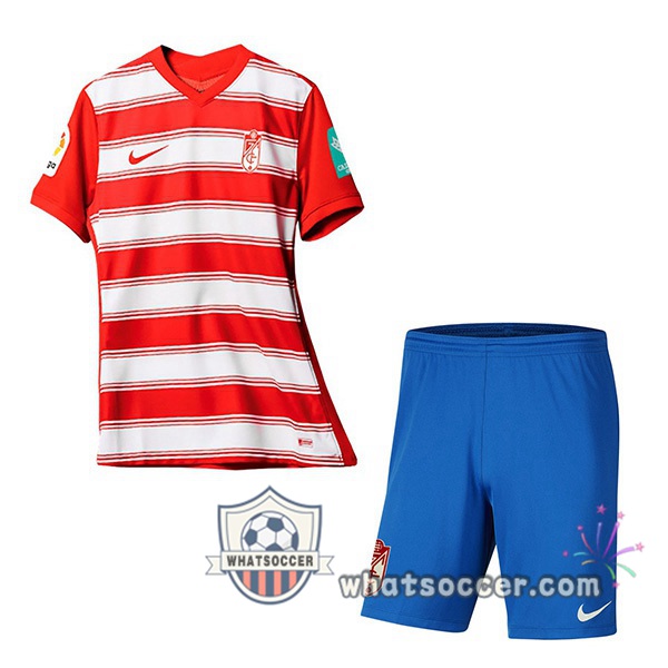 Granada CF Kids Home Soccer Jerseys 2021-2022