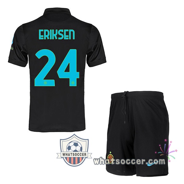Inter Milan (ERIKSEN 24) Kids Third Soccer Jerseys 2021-2022