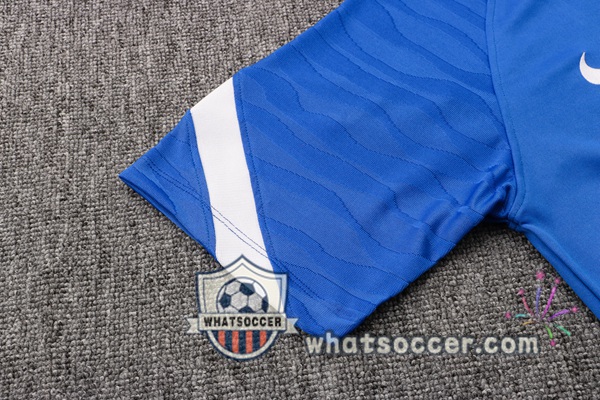 Training Polo FC Barcelona + Pants Blue 2021-2022