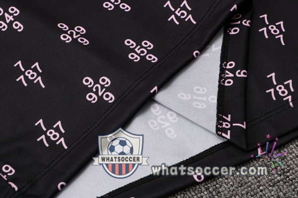 Training Polo Paris PSG + Pants Black 2021-2022