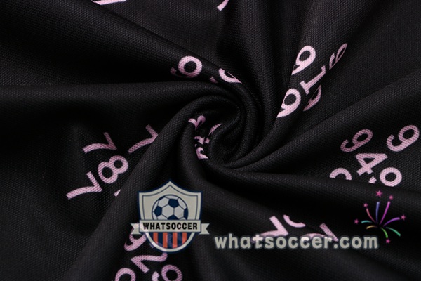 Training Polo Paris PSG + Pants Black 2021-2022