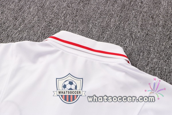 Training Polo JORDAN Paris PSG + Pants White 2021-2022