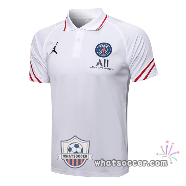 Training Polo JORDAN Paris PSG White 2021-2022