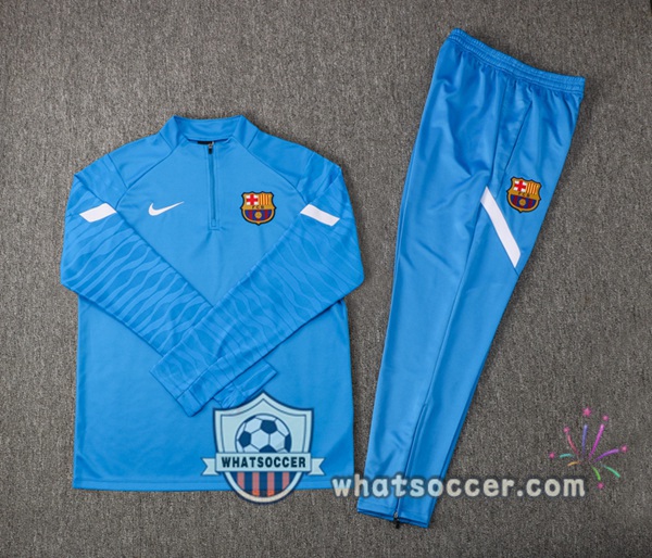 FC Barcelona Blue Tracksuit 2021-2022
