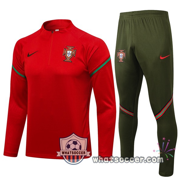 Portugal Red Tracksuit 2021-2022
