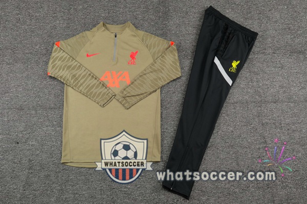 FC Liverpool Yellow Tracksuit 2021-2022