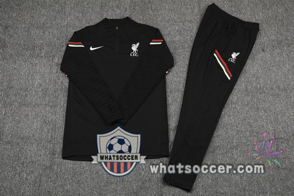 FC Liverpool Black Tracksuit 2021-2022