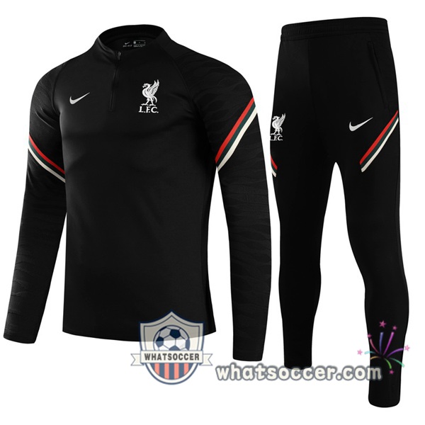 FC Liverpool Black Tracksuit 2021-2022