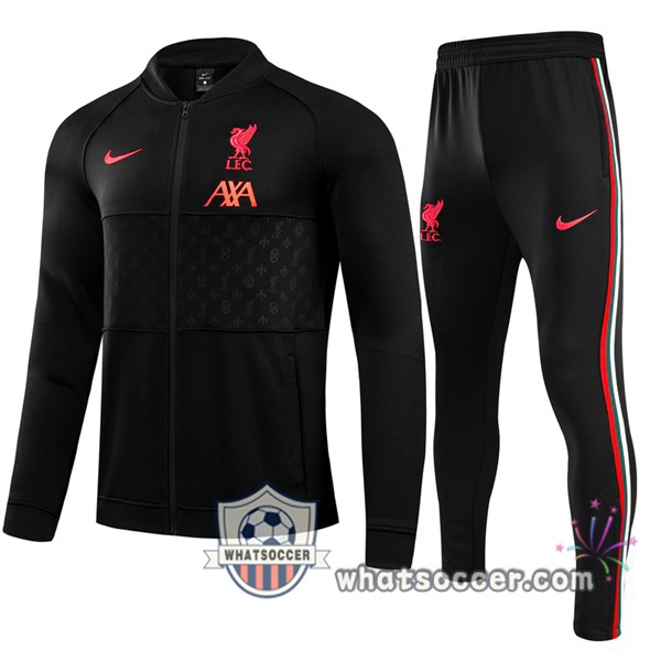 FC Liverpool Black Tracksuit 2021-2022