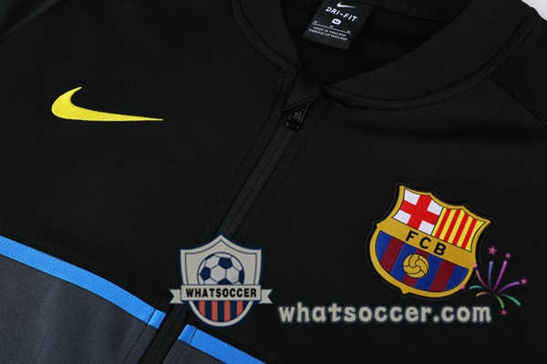 FC Barcelona Black Training Jacket 2021-2022
