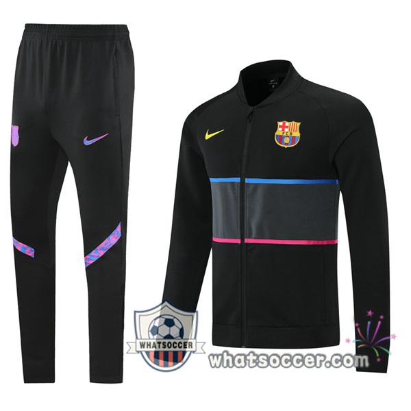 FC Barcelona Black Training Jacket 2021-2022