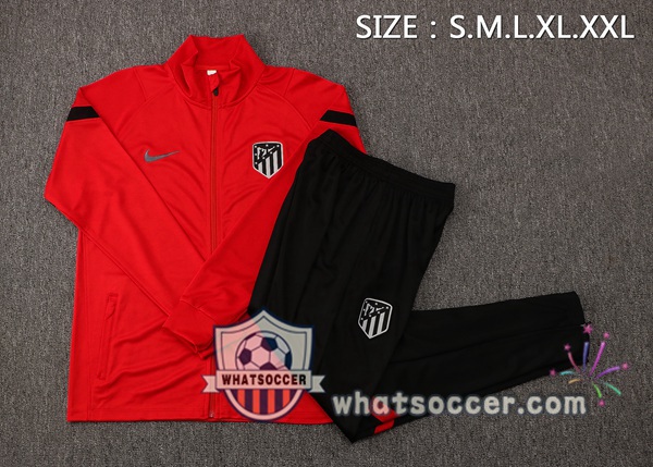 Atletico Madrid Red Training Jacket 2021-2022