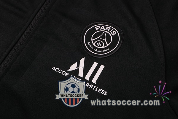 Paris PSG Black Training Jacket 2021-2022