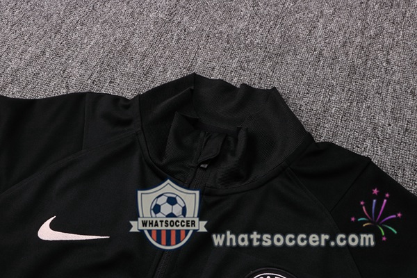Paris PSG Black Training Jacket 2021-2022