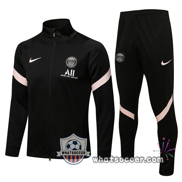 Paris PSG Black Training Jacket 2021-2022
